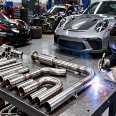 Titanium Alloy Exhaust Pipes for sale Titanium Alloy Exhaust Pipes for sale